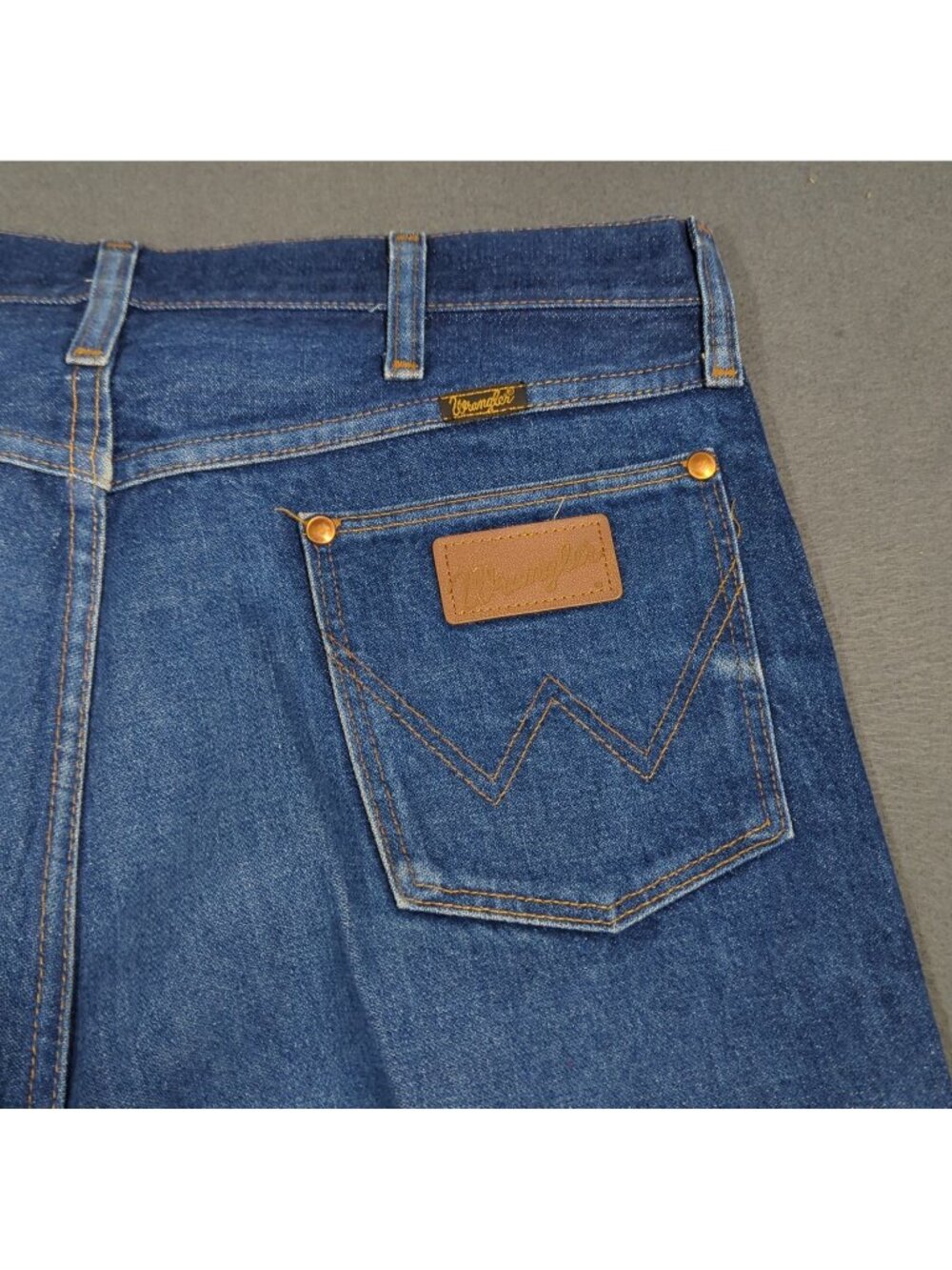 Wrangler VTG Jeans Men's 36x38 Fits 34x38 Blue 13MWZ Cowboy Cut Made In USA